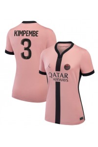 Fotbalové Dres Paris Saint-Germain Presnel Kimpembe #3 Dámské Třetí Oblečení 2024-25 Krátký Rukáv